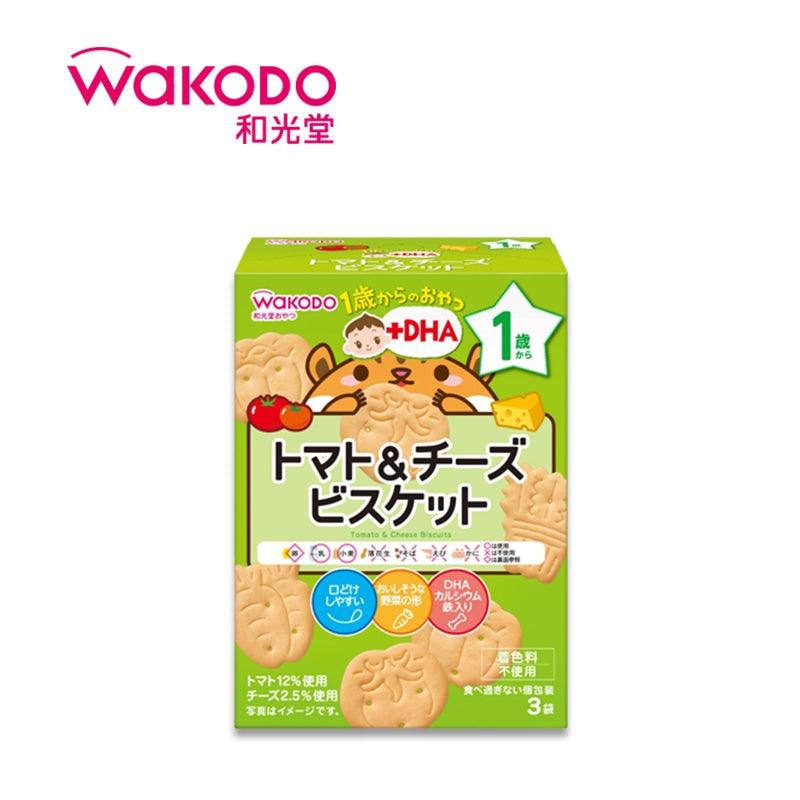 WAKODO DHA Tomato & Cheese Biscuits