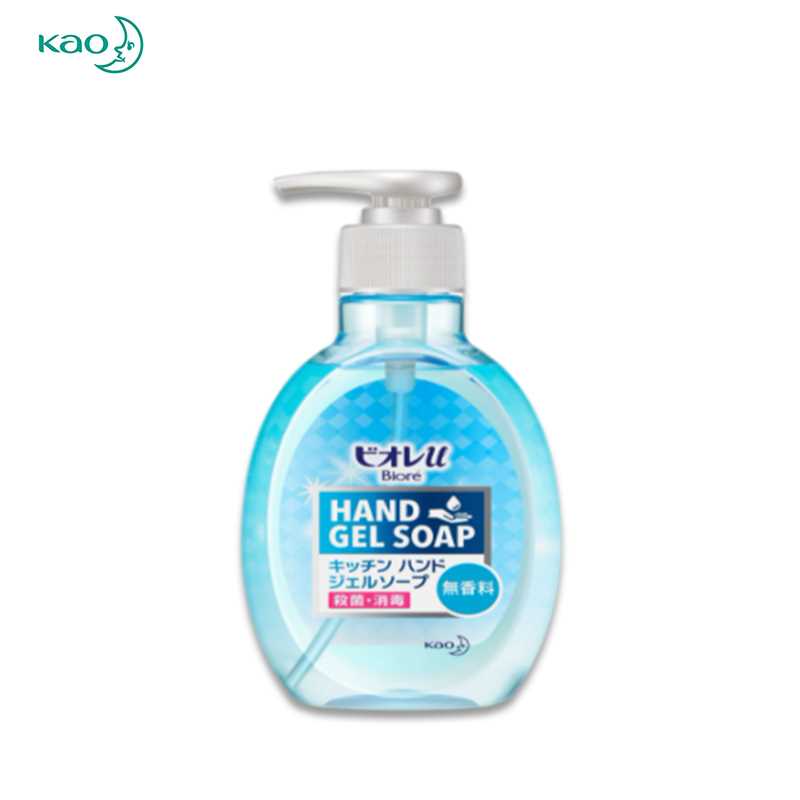 Bioré Kitchen Hand Gel Soap Unscented Pump