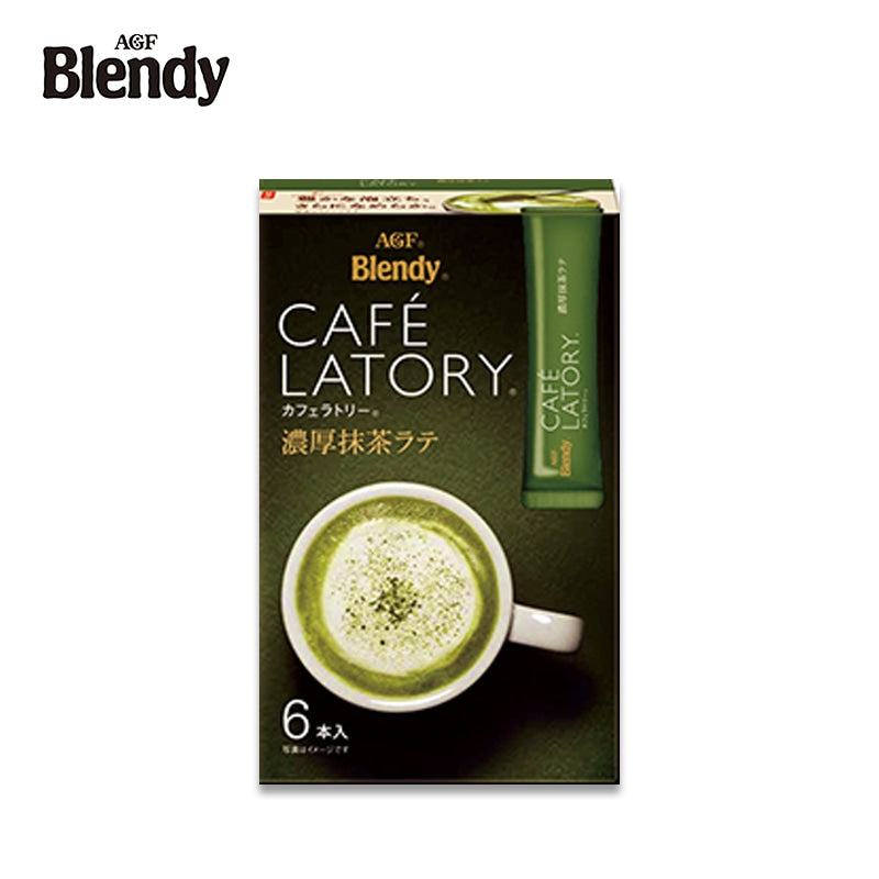 AGF Blendy Cafe Latory Stick Rich Matcha Latte