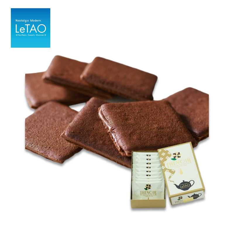 LeTAO THÉ NOIR Darjeeling Chocolate Langue de Chat Cookies
