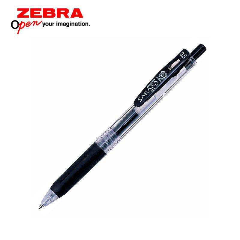 ZEBRA Water-Based Black Pen 0.5 mm