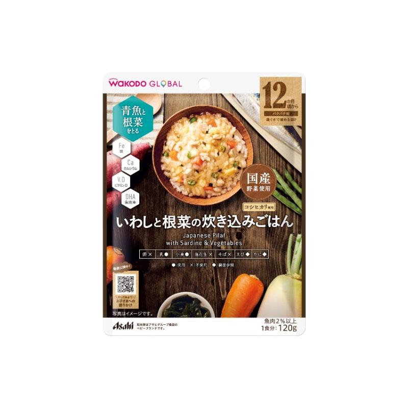 WAKODO Japanese Pilaf with Sardines and Vegetables