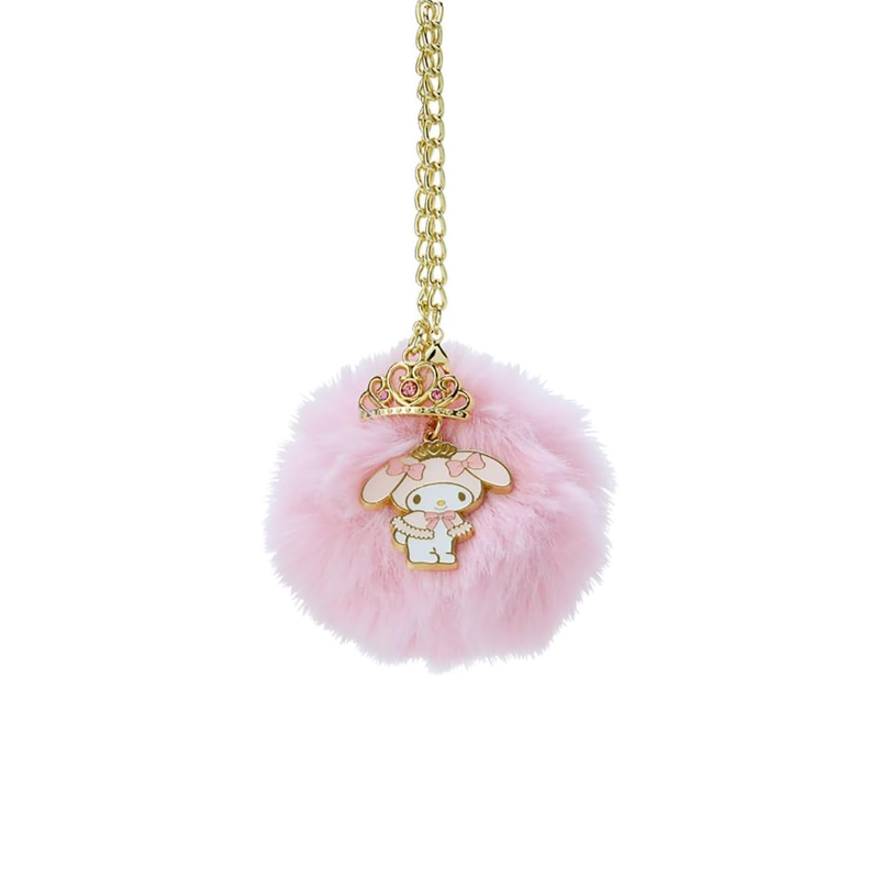 SANRIO Kuromi Tokimeki Tiara Pompom Bag Charm
