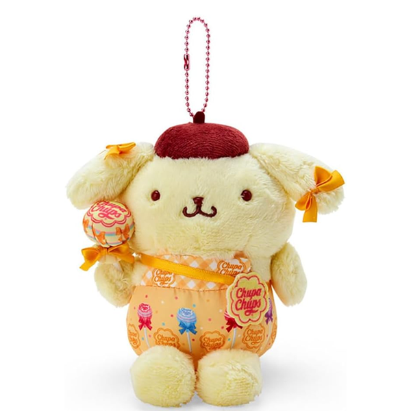 SANRIO Chupa Chups Collaboration Vol. 2 Mascot Plush Keychain
