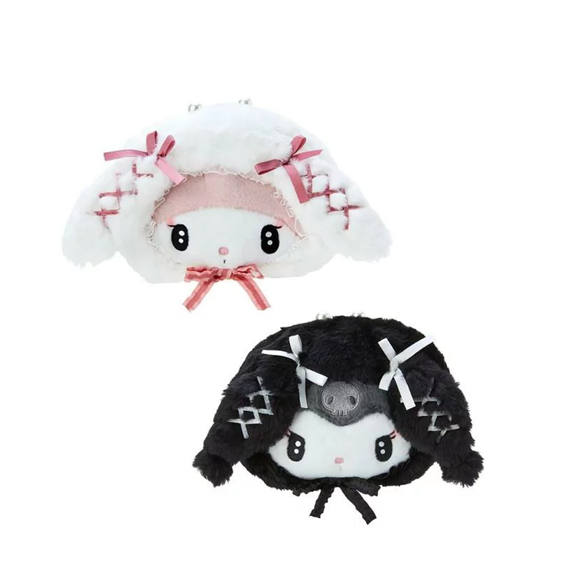 SANRIO Moonlit Night Melokuro Mascot Plush (Kuromi/My Melody)