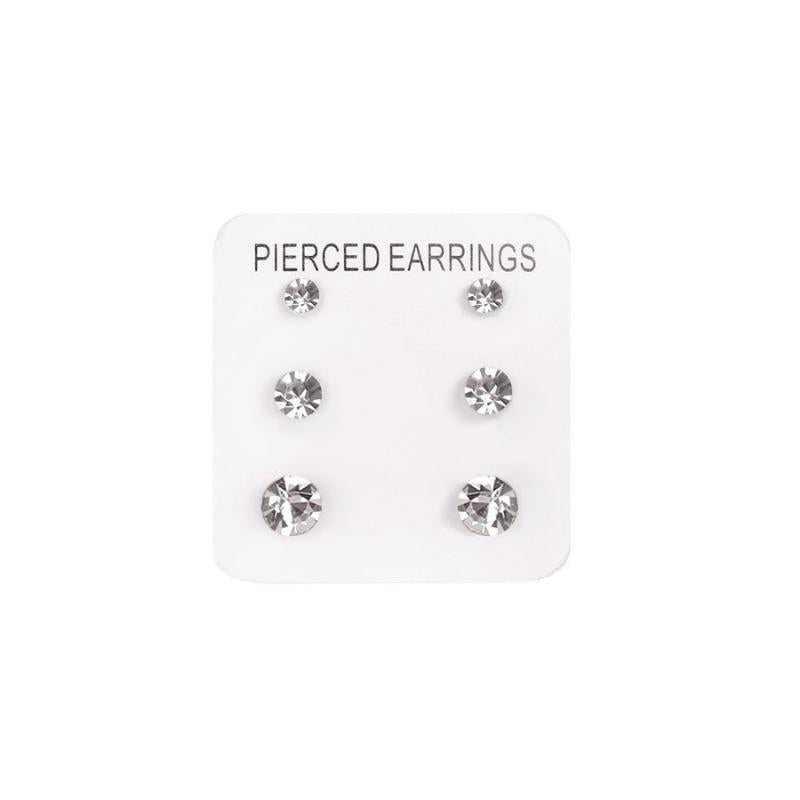 LUPIS Simple Stone Resin Earrings Set