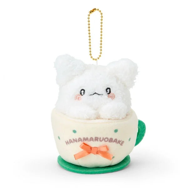 SANRIO Hanamaruobake Always Together Plush Keychain