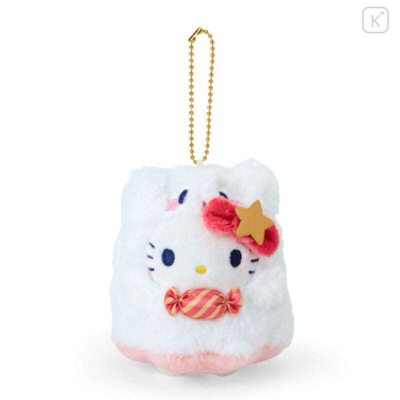 SANRIO Sheet Ghost Plush Keychain Hello Kitty