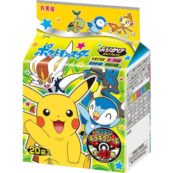 MARUMIYA Pokémon Furikake Rice Seasoning with Bonus Glitter Sticker