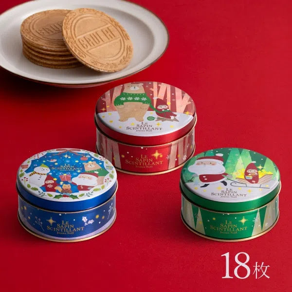 KOBE FUGETSUDO Christmas Mini Gaufres
