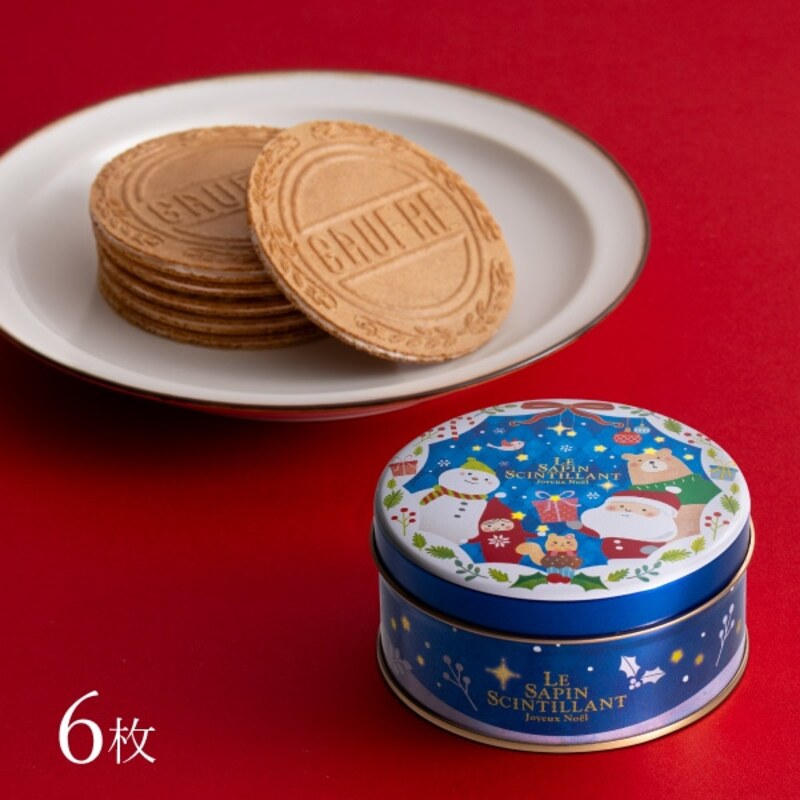KOBE FUGETSUDO Christmas Gaufre Waffle Cookies
