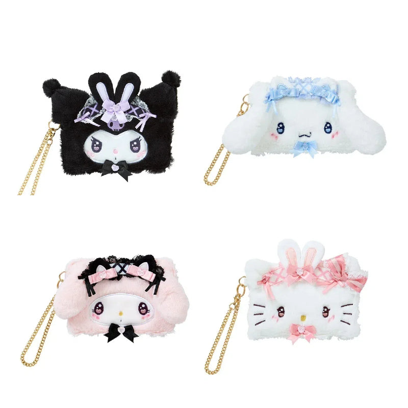 SANRIO Yume Ribbon Face Shaped Card Case