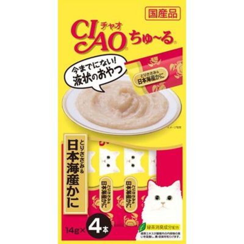 INABA CIAO Churu Cat Treats (Chicken & Sweet Shrimp)