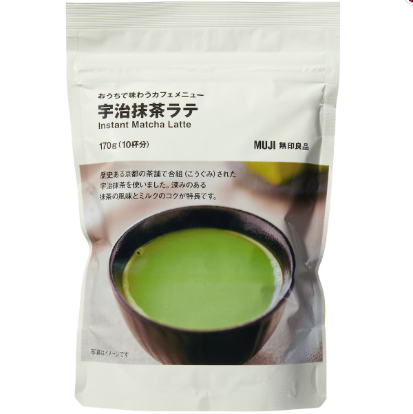 MUJI Yuzhi Mushi Tea Latte (Matcha) 170g
