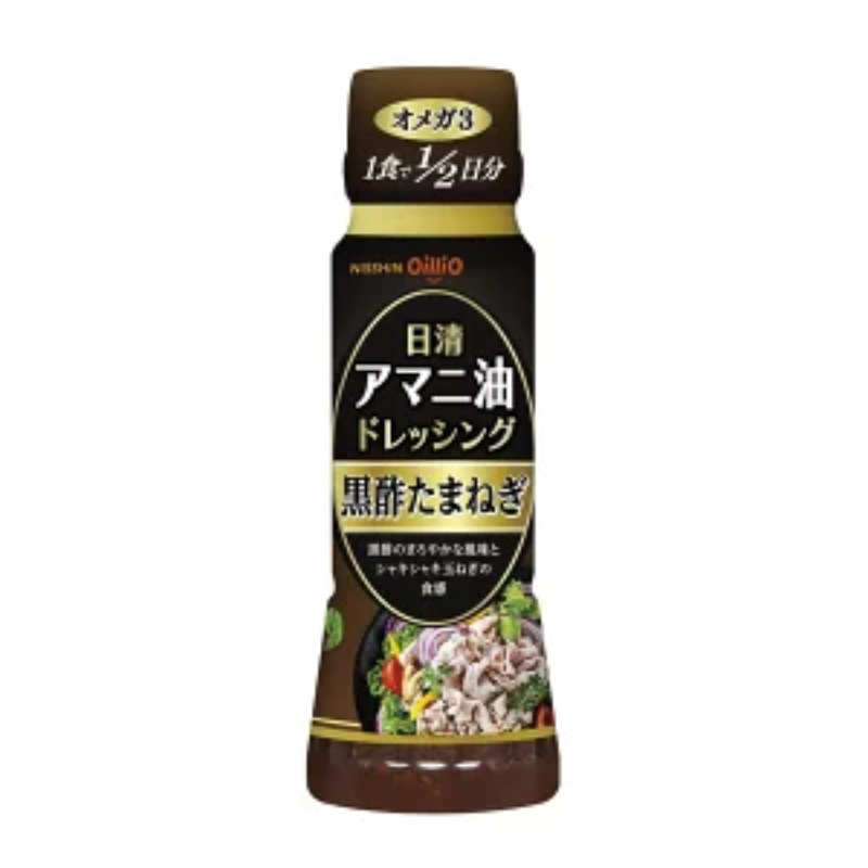 NISSIN Black Vinegar & Onion Flaxseed Dressing