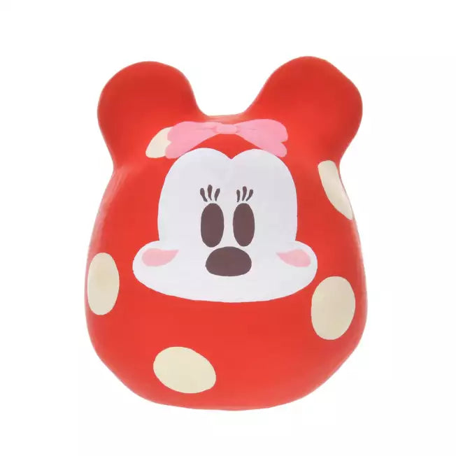 DISNEY Mickey and Minnie Mouse Daruma Doll