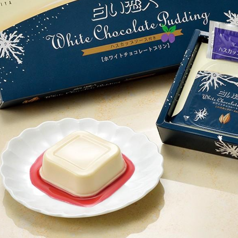 ISHIYA SHIROI KOIBITO White Chocolate Pudding (3-Pack)