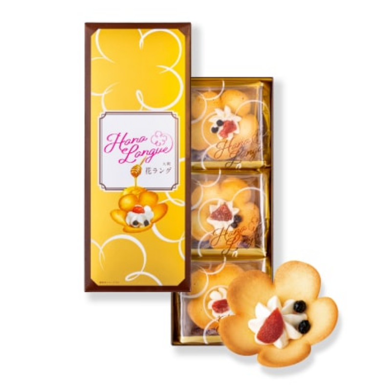 OSAKA LIMITED Osaka Flower Cheese Cream Biscuit Gift Box (6 Pieces)