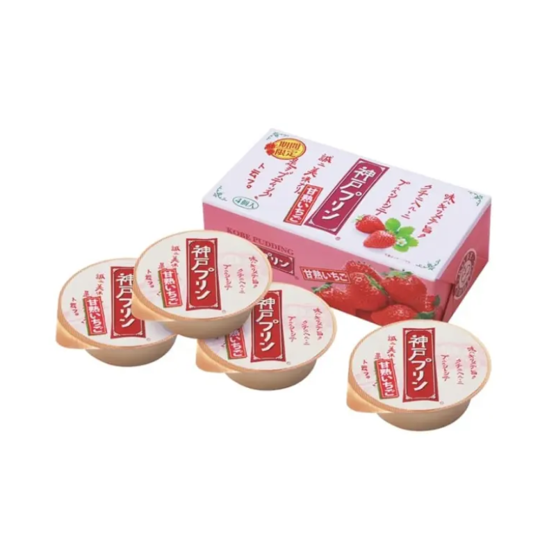 TORAKU Kobe Pudding (Strawberry)