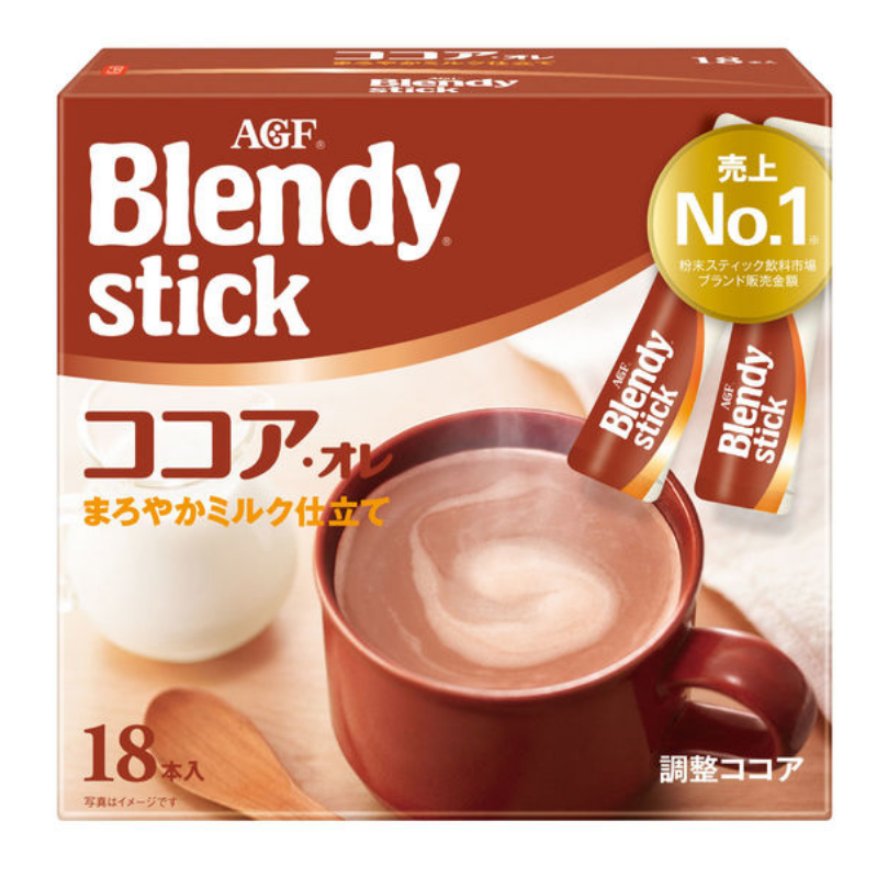 AJINOMOTO AGF Blendy Instant Tea au Lait (24 Sticks, Assorted Flavors Available)