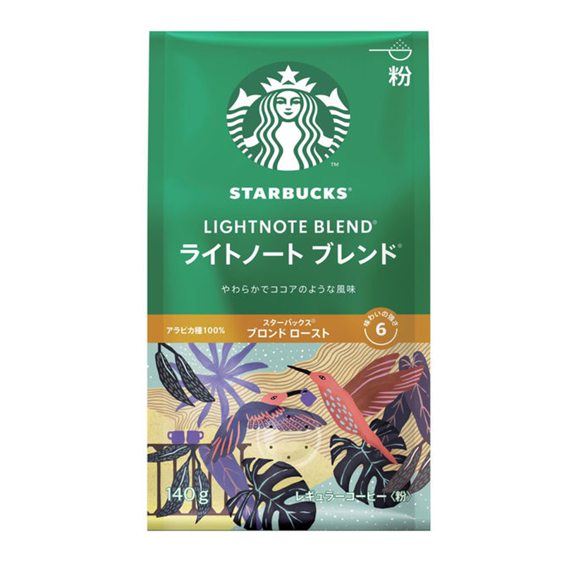 STARBUCKS Regular Coffee Light Note Blend (Ground)