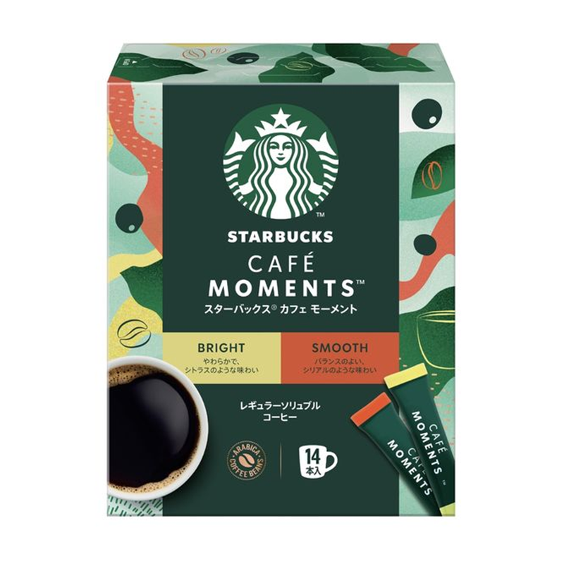 STARBUCKS Café Moments Bright & Smooth Instant Coffee