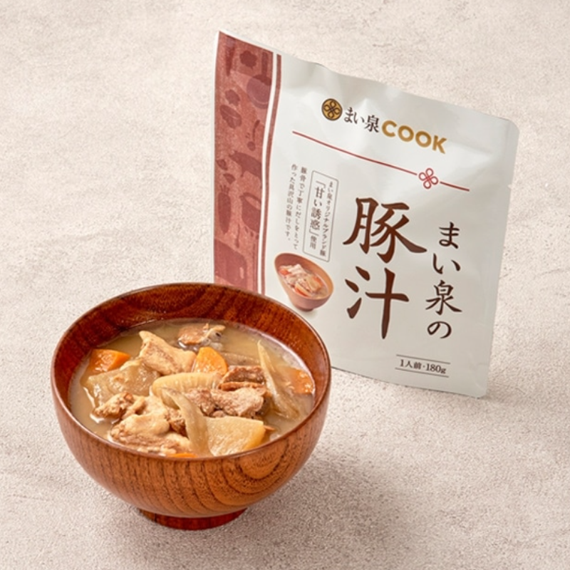 MAISEN TONJIRU Instant Miso Soup with Pork