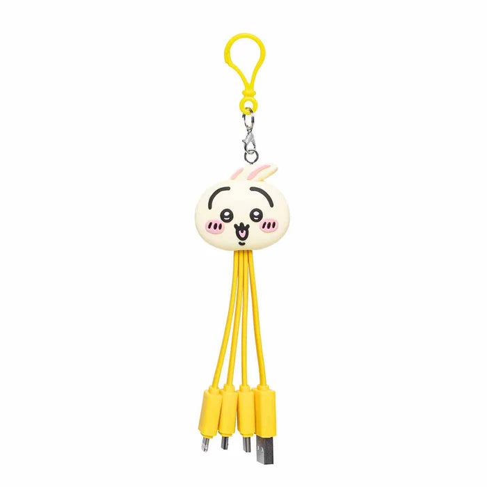 Chiikawa Face Multi-Charge Cable