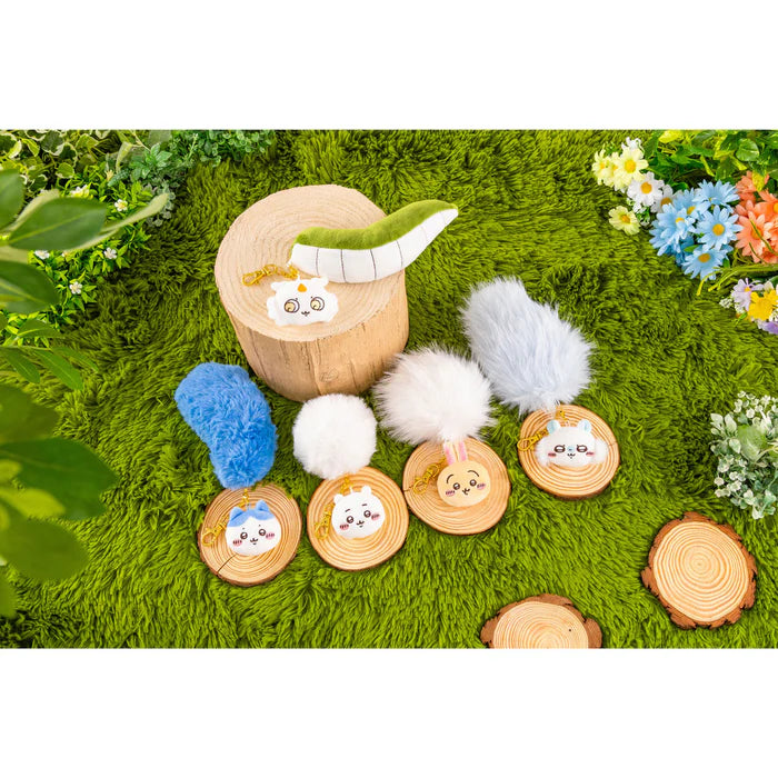 CHIIKAWA Chikawa Tail Mascot Plush Keychain