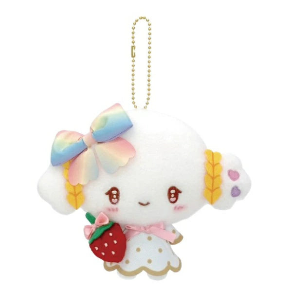 Sanrio Strawberry News 50th Anniversary Plush Keychain