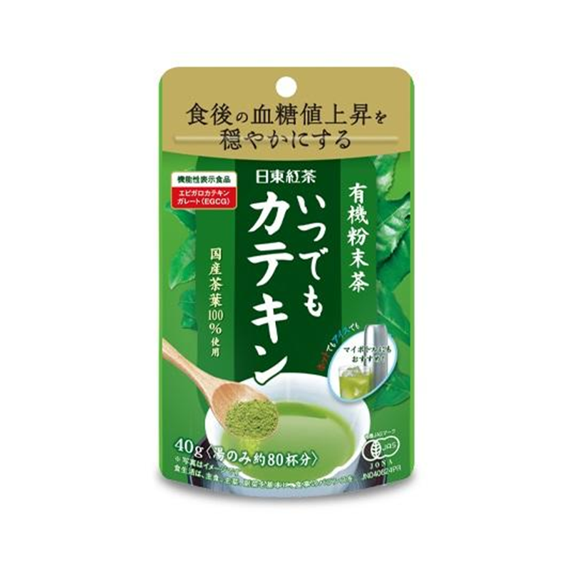 NITTOH Tea "Catechins Anytime" Organic Matcha Powder