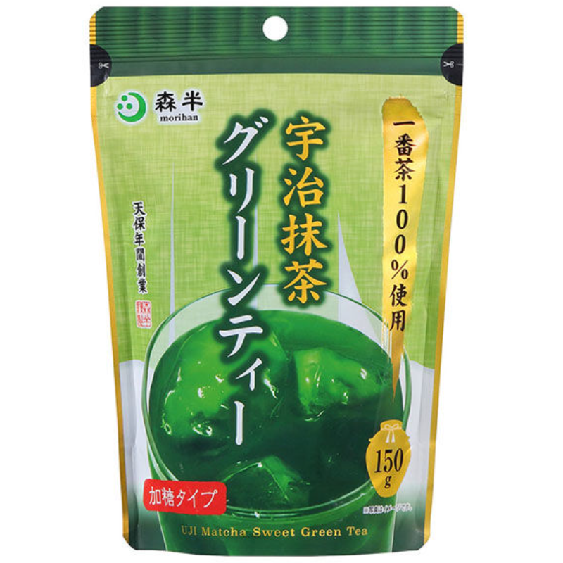 MORIHAN Uji Matcha Sweetened Green Tea 150g