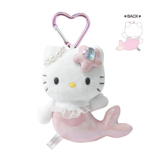 SANRIO Hello Kitty Fantasy Mermaid Plush Keychain