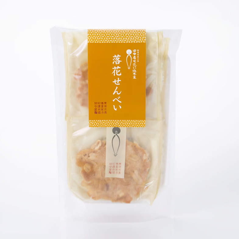 TANAKA HOUSE Fallflower Peanut Senbei