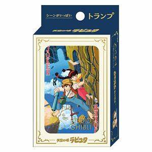 ENSKY Hayao Miyazaki Castle in the Sky Playing Cards