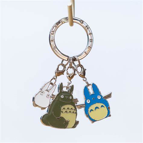 STUDIO GHIBLI My Neighbor Totoro Three-link Keyring