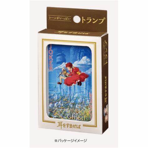 ENSKY Hayao Miyazaki Whisper of the Heart Playing Cards