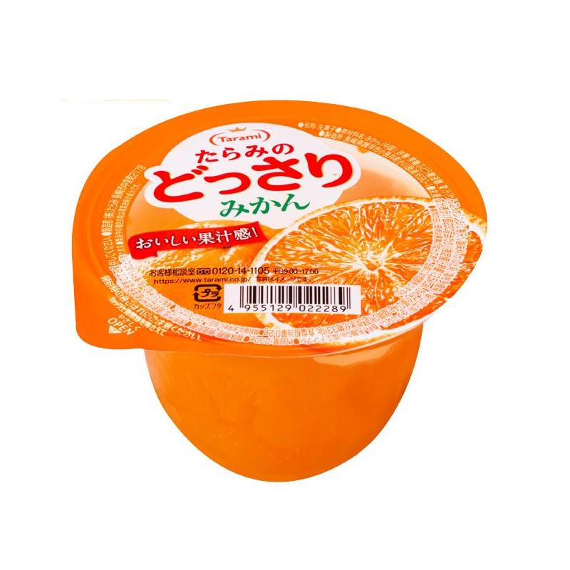 TARAMI Fruit-Packed Mandarin Orange Jelly