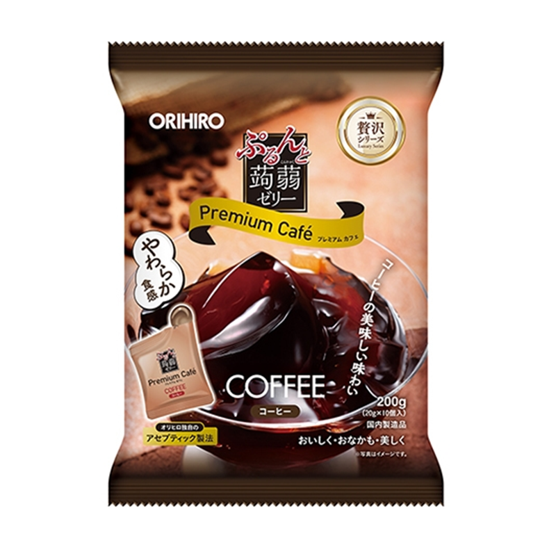 ORIHIRO Purunto Konjac Premium Cafe Coffee Jelly