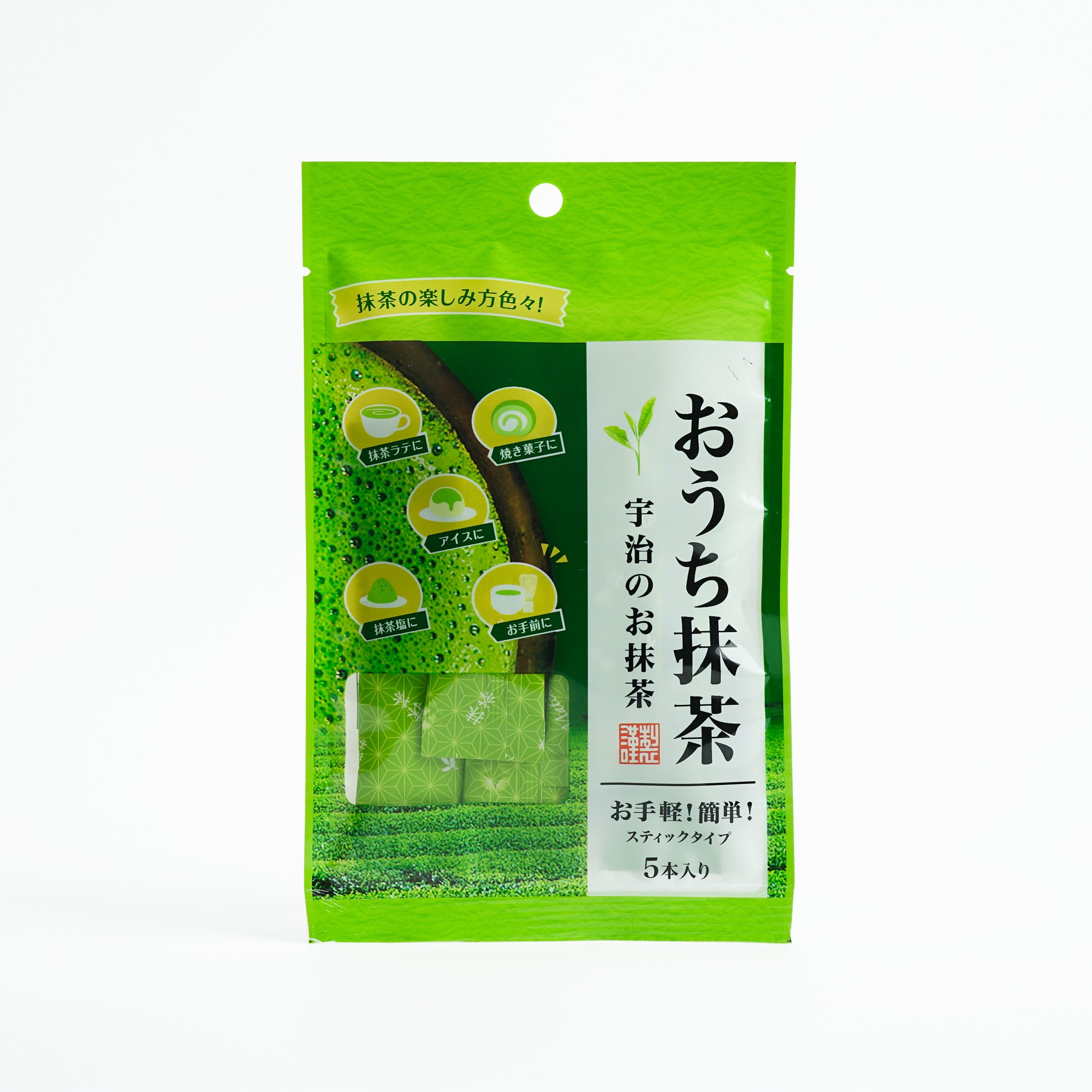 KAMITSUJIEN Uji Matcha Sticks (5 Pieces)