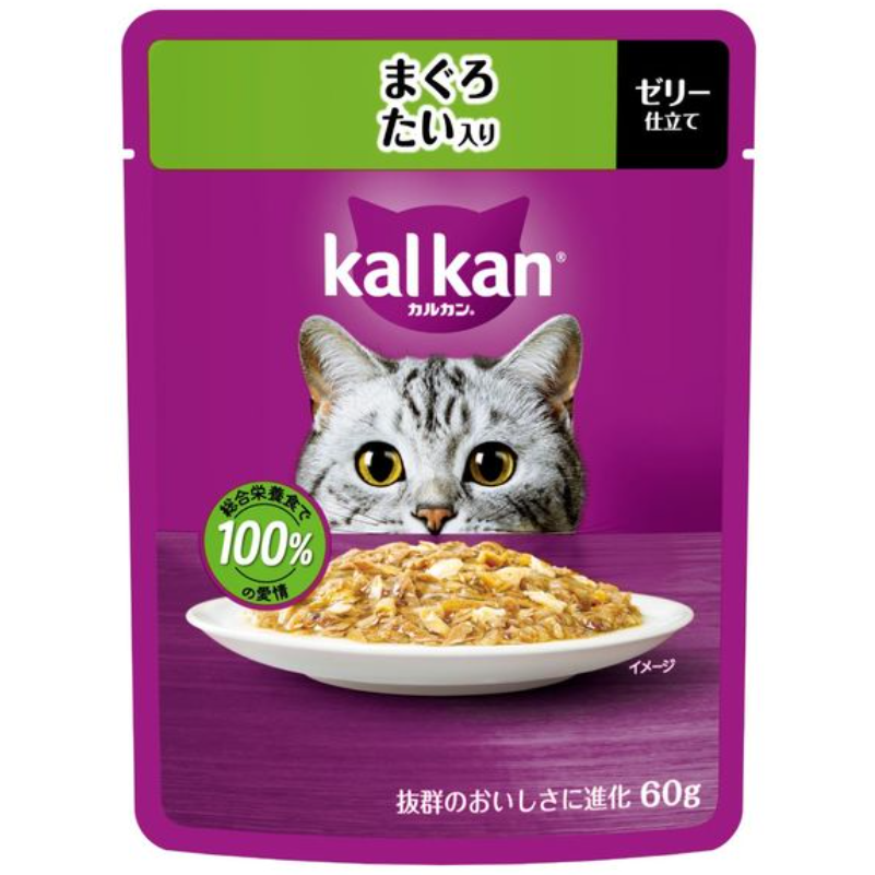 KAL KAN Cat Food With Tuna & Sea Bream