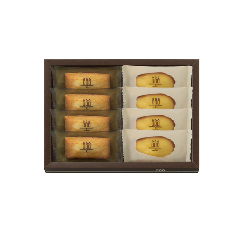 HENRI CHARPENTIER Financier & Madeleine Assortment (8 Pieces)