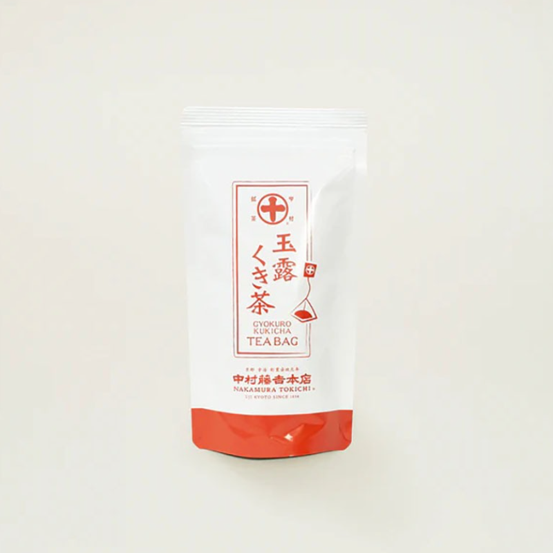 NAKAMURA TOKICHI HONTEN Gyokuro Kugicha Green Tea Teabags