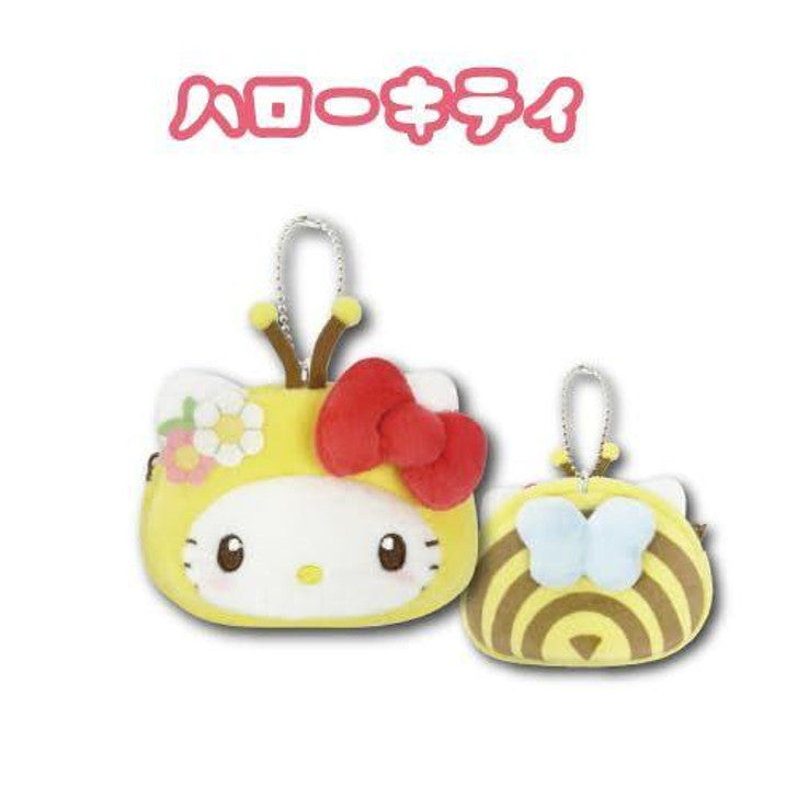 SANRIO Bee Miniature Face Pouch