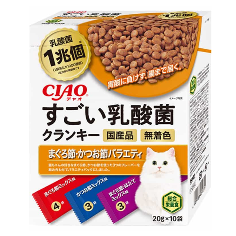INABA FOODS CIAO Sugoi Crunky Lactic Acid Cat Treats