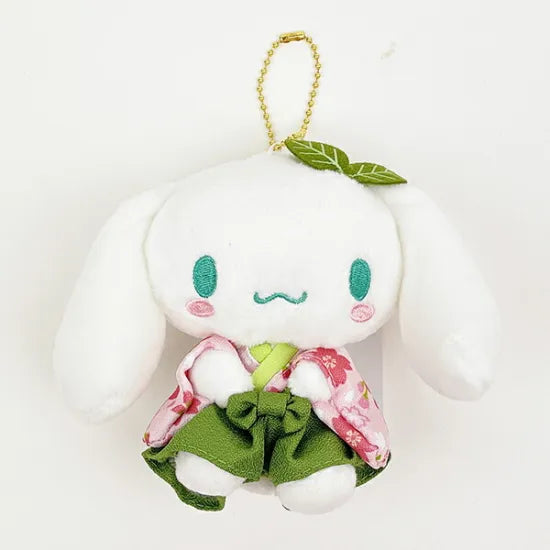 SANRIO Matcha Kimono Collection Plush Keychain