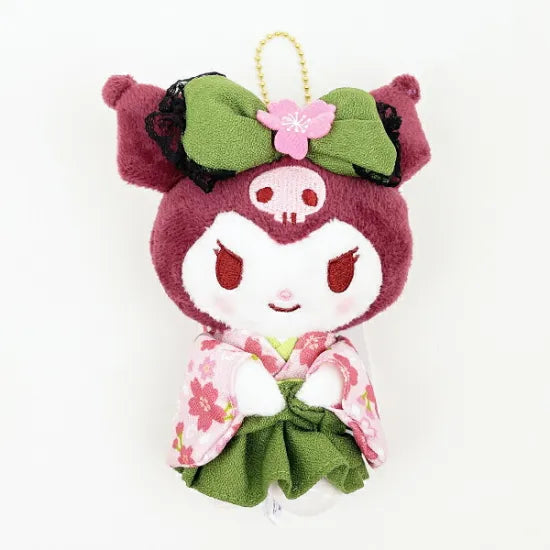 SANRIO Matcha Kimono Collection Plush Keychain