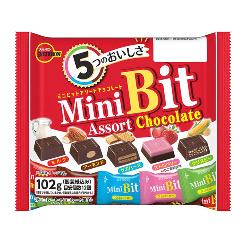 BOURBON Mini Bit Assorted Chocolate