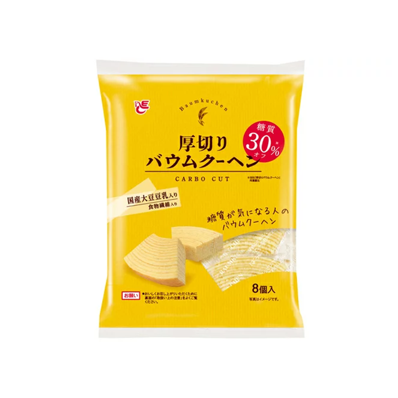 ACE BAKERY Thick Cut Baumkuchen with 30% Reduced Carbs