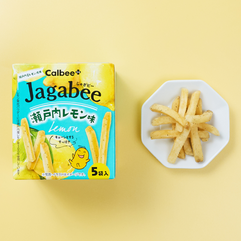 CALBEE Jagabee Setouchi Lemon Potato Sticks